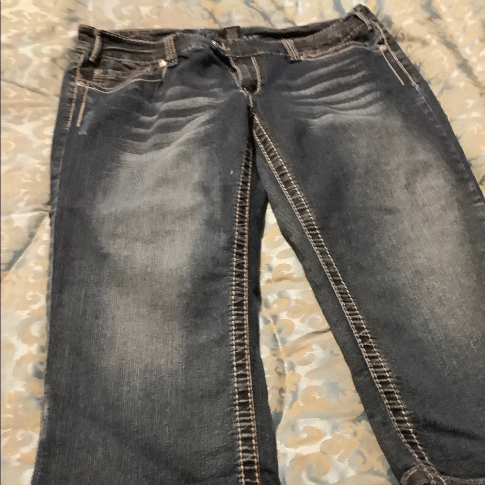 cropped jeans 15/16 NWOT